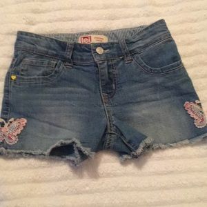 Cute girls size 10 lei cutoff jean shorts